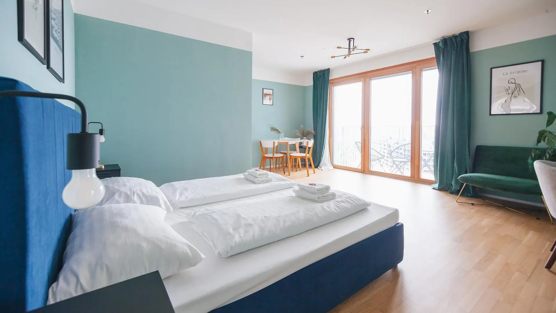 Decorous Cozy City View Suite Vienne Appartement