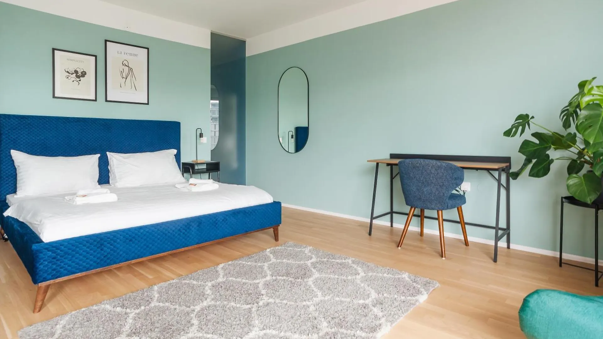 Decorous Cozy City View Suite Vienne Appartement